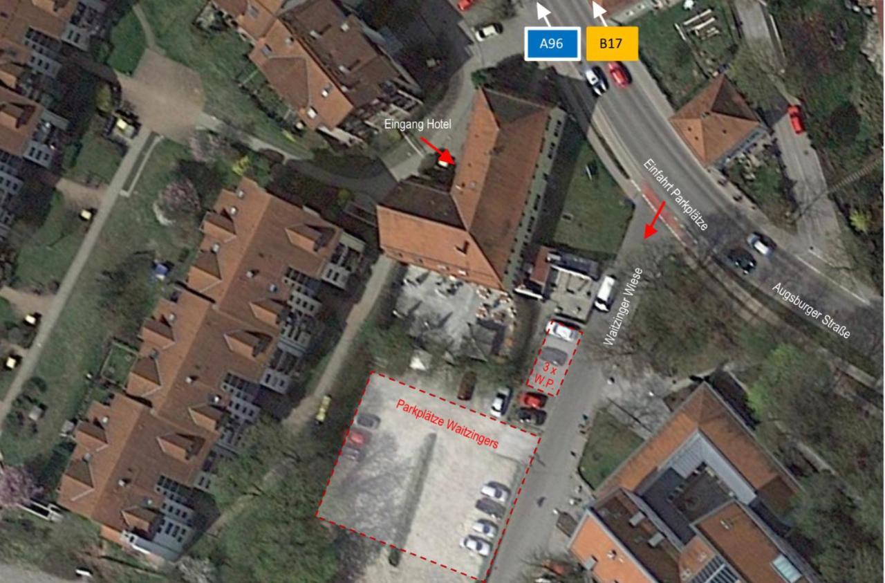 Hotel Waitzingers Landsberg am Lech Exterior foto